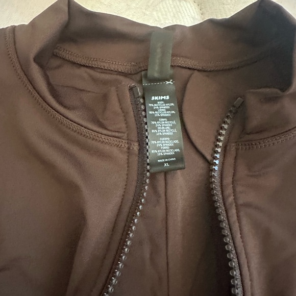 SKIMS Chocolate Brown One Piece Swimsuit - Picture 3 of 3